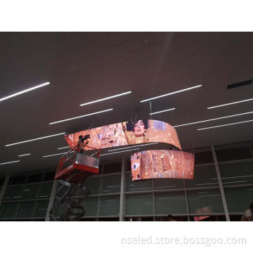 High Definition Full Color Flexible LED Display